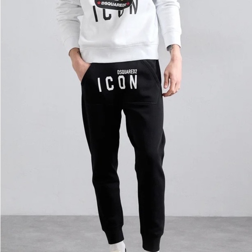 DSQUARED2 Black Icon Joggers
